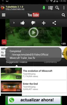 TubeMate YouTube Downloader android App screenshot 16