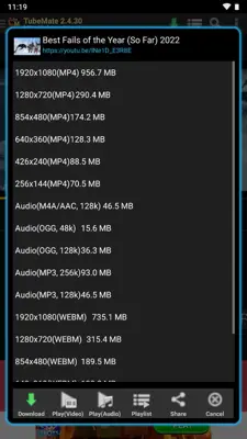 TubeMate YouTube Downloader android App screenshot 4